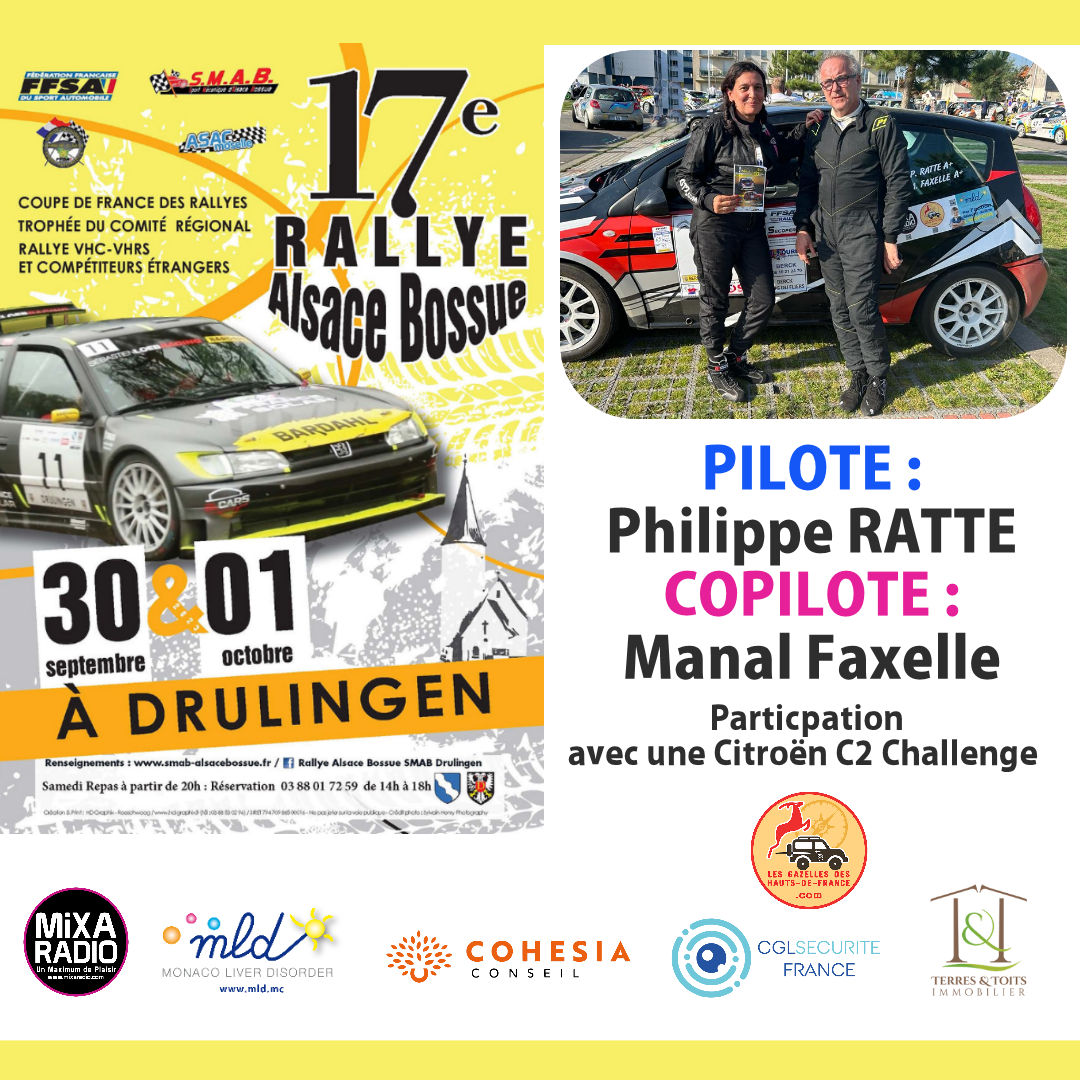 Rallye de l’Alsace Bossue 2023